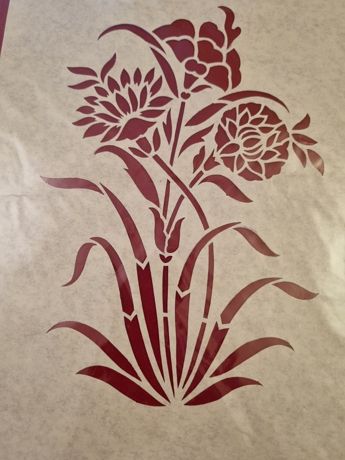 Floral Stencil